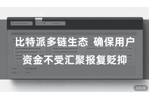 比特派多链生态 确保用户资金不受汇聚报复贬抑